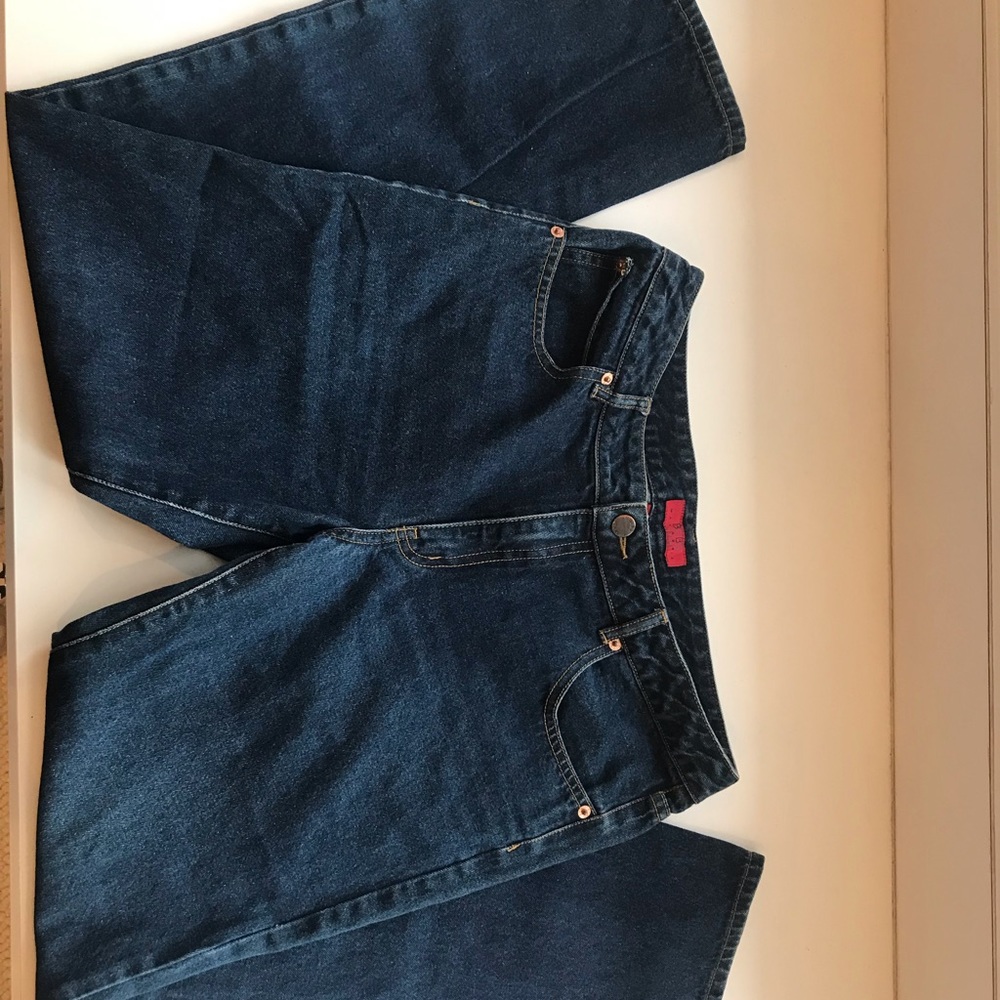 BCBG MaxAzria Straight Leg Jeans